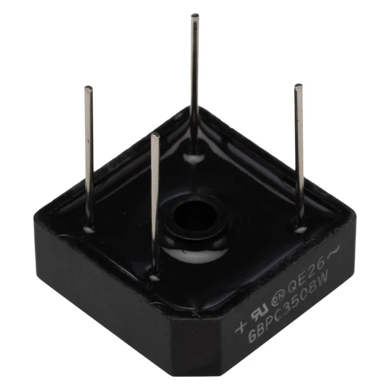 onsemi Bridge Rectifier, 800 V Peak Reverse Voltage, 400 A Surge Current, 4-Pin Through Hole GBPC3508W