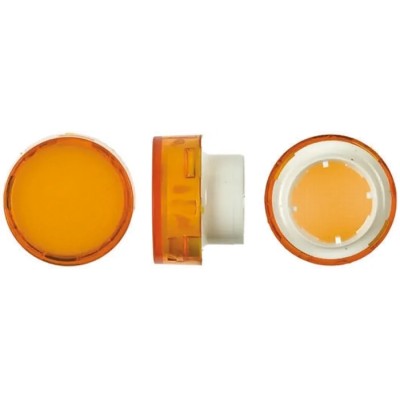 Saia-Burgess Orange Round Push Button Lens for Use with TP2 Series 565611-605