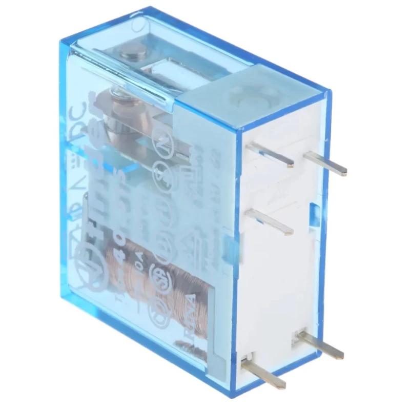 Finder PCB Power Relay, 6V DC Coil Voltage, 10A Switching Current, SPDT Contact Configuration 40.31.7.006.0000