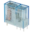 Finder PCB Power Relay 6V DC Coil 8A Switching Current DPDT 40.52.7.006.0000