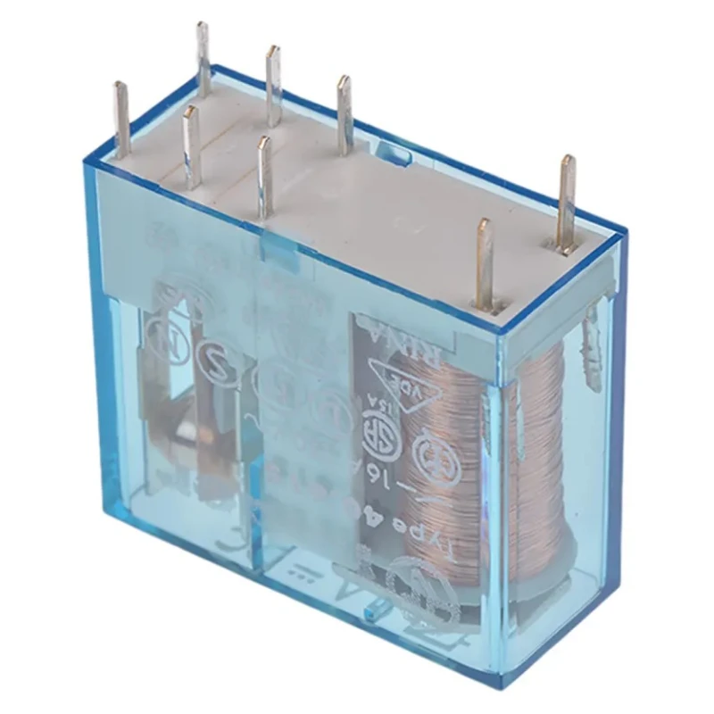 Finder PCB Power Relay 6V DC Coil Voltage 16A Switching Current SPDT 40.61.7.006.0000