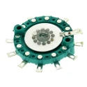 NSF Rotary Switch Wafer 25.4mm Diameter 12 Positions 1 Contact 300V AC/DC 457841/1/MA