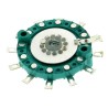 NSF Rotary Switch Wafer 25.4mm Diameter 12 Positions 1 Contact 300V AC/DC 457841/1/MA