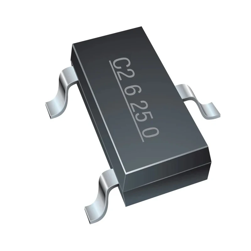 Bourns 1-Element Uni-Directional TVS Diode 3-Pin SOT-323 3.3V Max Reverse Stand-off, 4V Breakdown, 43A Pulse CDSOT23-T03-Q