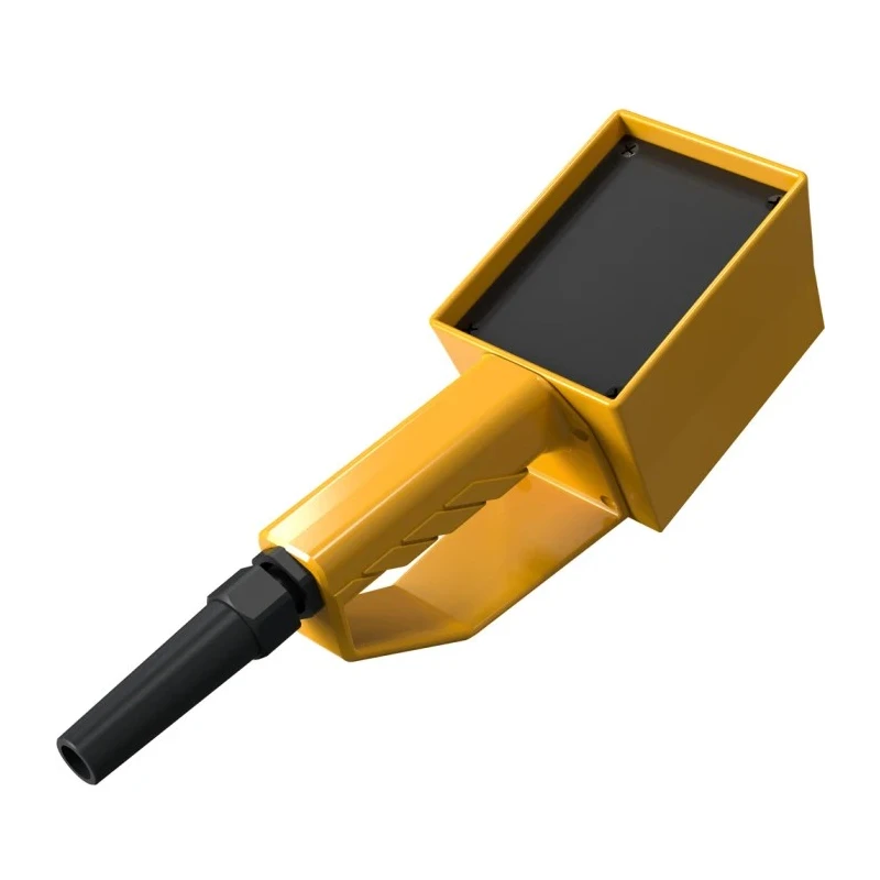 Rose Yellow Polyamide Handheld Enclosure with Integral Battery Compartment and Display Window IP65 85mm x 221mm 292130000