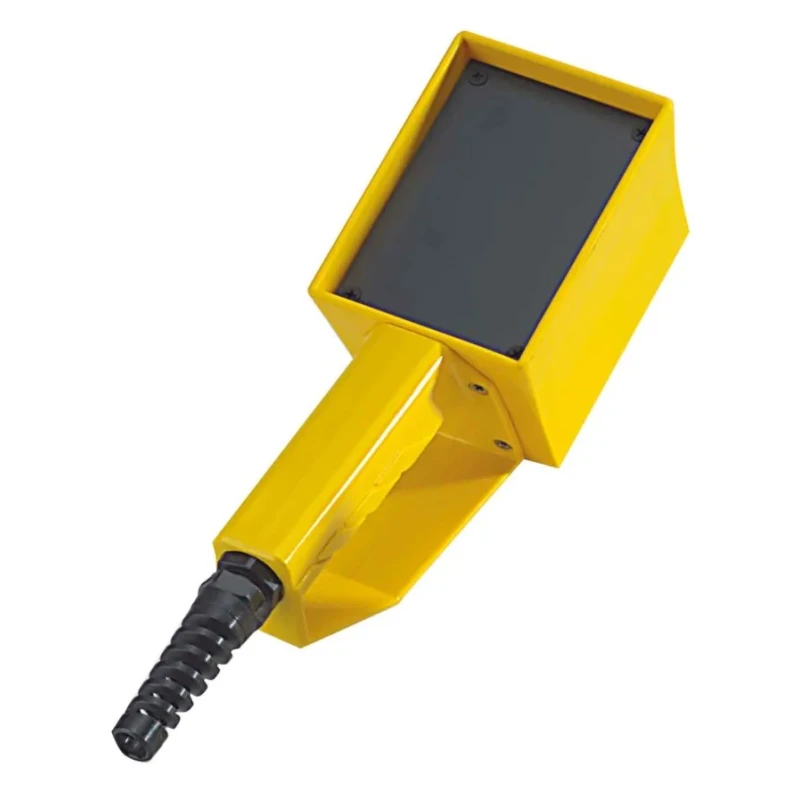 Rose Yellow Polyamide Handheld Enclosure with Integral Battery Compartment and Display Window IP65 85mm x 221mm 292130000