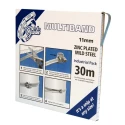 Jubilee Zinc Plated Mild Steel Hex Screw Hose Clip 11mm MB1702