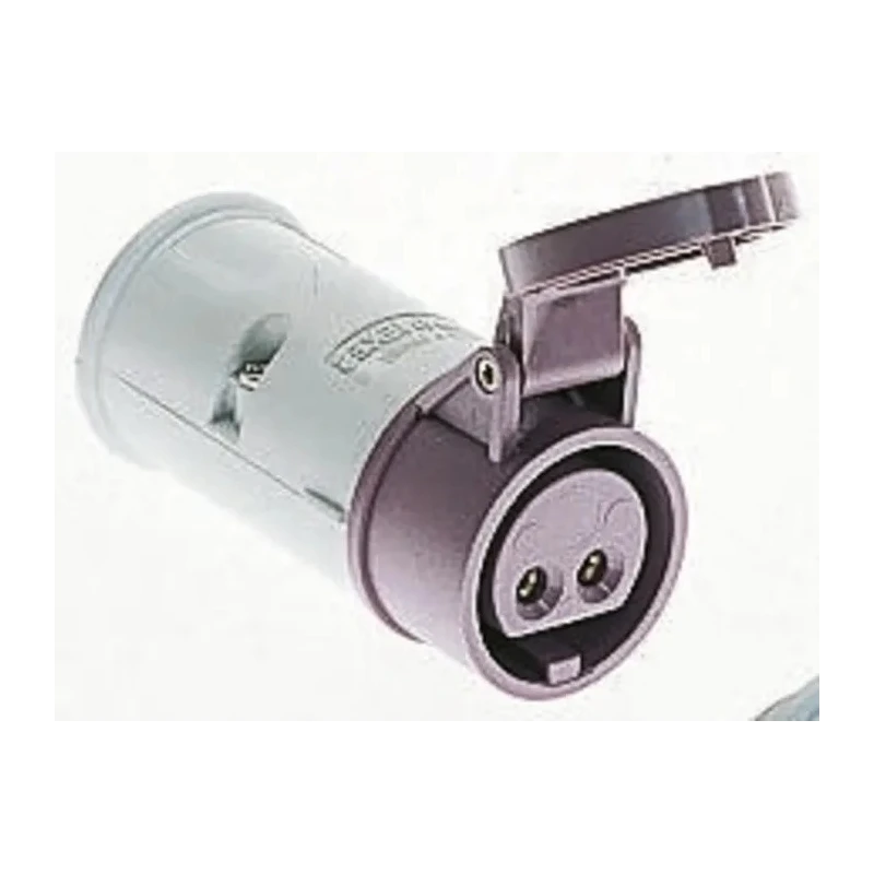 MENNEKES Industrial Power Connector Cable Mount, Rated at 16A, 25V, IP44, Purple, 3 Pole IP44 