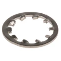 RS PRO Stainless Steel Plain Internal Tooth Shakeproof Washer, M12, DIN 6797J 187-0642