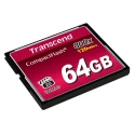 Transcend 64GB Compact Flash Card MLC NAND Flash CE BSMI FCC 85°C TS64GCF800