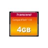 Transcend Compact Flash Card 4GB MLC Memory, 133x Speed Rating, 50MBps Read, 20MBps Write TS4GCF133