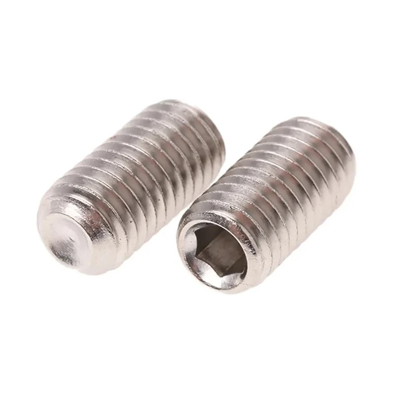 RS PRO Stainless Steel M8 x 16 mm Grub Screw Plain Cup 187-0850