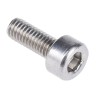 RS PRO Plain Stainless Steel Hex Socket Cap Screw M3 x 8 mm 187-1213