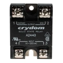 Crydom 1 Series Solid State Relay Panel Mount 40A Load Current 280 Vrms Load Voltage 280 Vrms Control Voltage A2440
