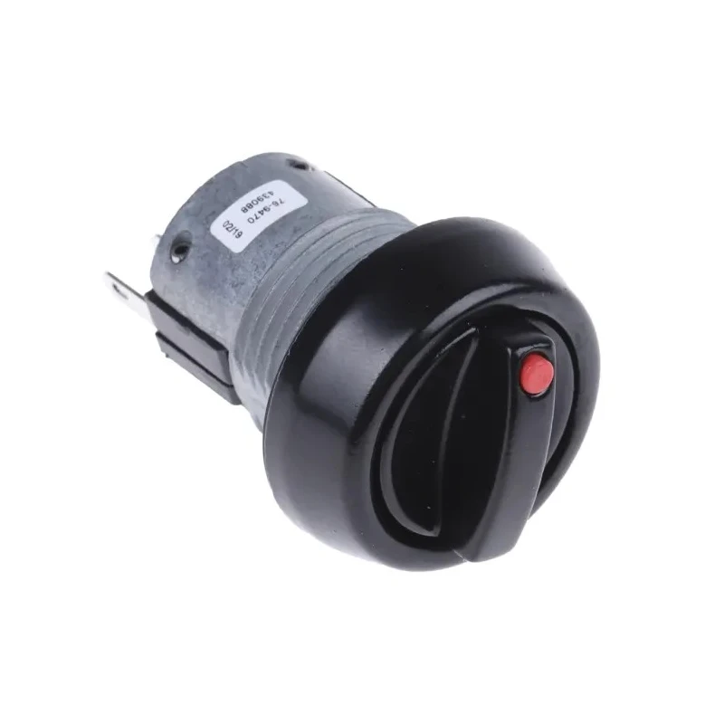 ITW Switches 76-94 Series Illuminated Push Button Switch Rotary Lever Panel Mount 22 mm Cutout SPDT Clear 76-9470/439088R