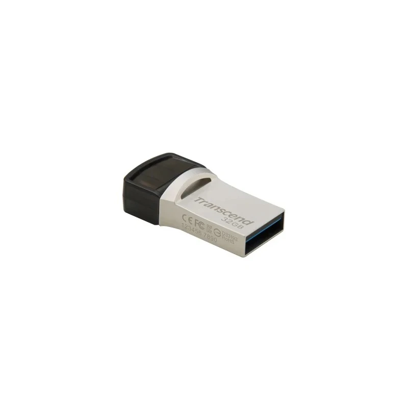 Transcend 32 GB USB Stick USB 3.1 with Dual USB Type-C and USB 3.1 Gen 1 Interface JF830S
