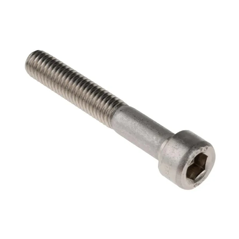 RS PRO Stainless Steel Hex Socket Cap Screw M6 x 40 mm Threaded Bolt DIN 912 A4 Grade A 187-1459