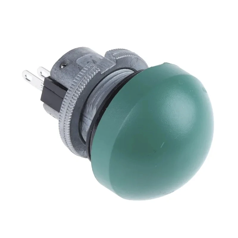 ITW Switches 76-94 Series Momentary Panel Mount Push Button Switch 22 mm Cutout SPDT Clear LED IP67 250 V AC 76-9450/439088G