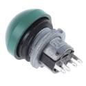 ITW Switches 76-94 Series Momentary Panel Mount Push Button Switch 22 mm Cutout SPDT Clear LED IP67 250 V AC 76-9450/439088G