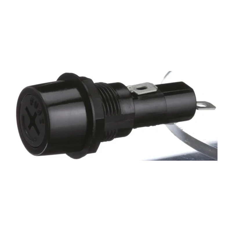 Sato Parts 10A Panel Mount Fuse Holder 250V AC F-130
