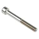 RS PRO Plain Stainless Steel Hex Socket Cap Screw, Hex Socket, M6 x 50 mm 187-1465