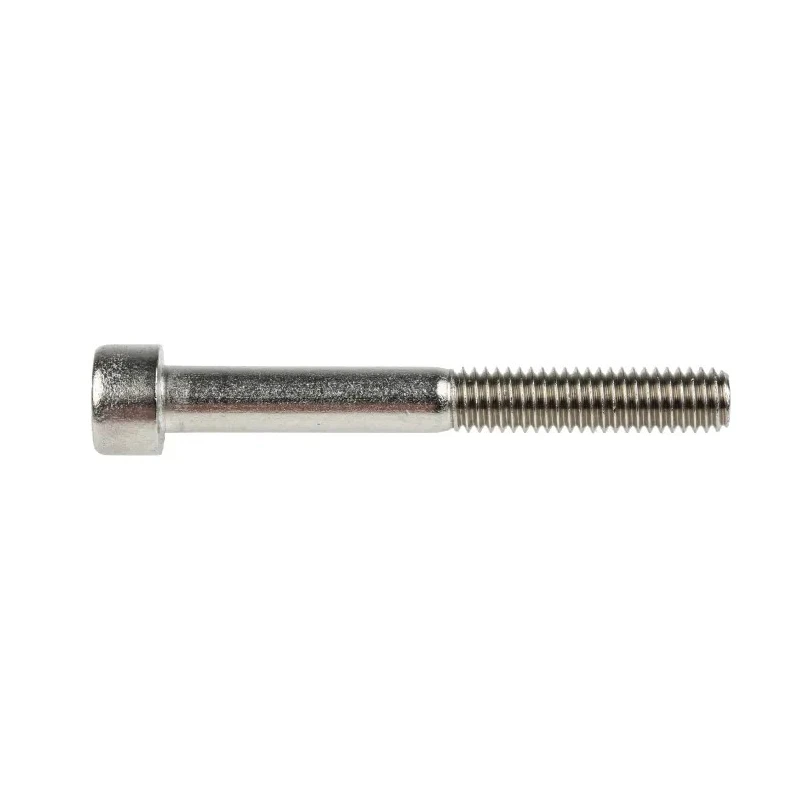 RS PRO Plain Stainless Steel Hex Socket Cap Screw, Hex Socket, M6 x 50 mm 187-1465