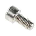 RS PRO Plain Stainless Steel Hex Socket Cap Screw Thread M8 Length 16mm Hex Socket Drive DIN 912 Grade A 187-1471