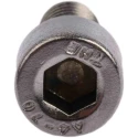 RS PRO Plain Stainless Steel Hex Socket Cap Screw Thread M8 Length 16mm Hex Socket Drive DIN 912 Grade A 187-1471