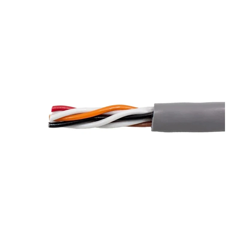 Alpha Wire Alpha Essentials Communication & Control Series Data Cable 4 Pairs 8 Cores 0.81 mm² 305 m Grey Sheath 1134C SL001