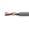 Alpha Wire Alpha Essentials Communication & Control Series Data Cable 4 Pairs 8 Cores 0.81 mm² 305 m Grey Sheath 1134C SL001