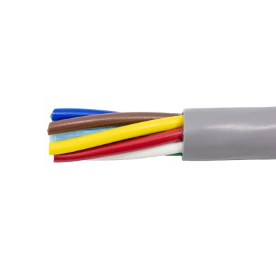 Alpha Wire Alpha Essentials Communication & Control Control Cable 8 Cores 0.56mm² 20 AWG Unscreened 305 m Grey 1896/8C SL001