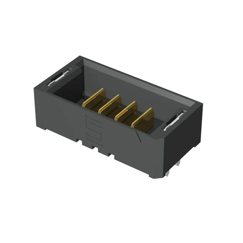Samtec UMPT Series Straight Through Hole PCB Header, 4 Contacts, 2 mm Pitch, 1 Row, Shrouded UMPT-03-01.5-G-V-S-W-TR