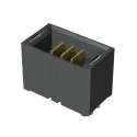 Samtec UMPT Series Straight Through Hole PCB Header, 3 Contacts, 2 mm Pitch, 1 Row, Shrouded UMPT-03-06.5-G-VT-SM-WT-K