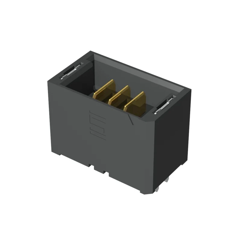 Samtec UMPT Series Straight Through Hole PCB Header, 3 Contacts, 2 mm Pitch, 1 Row, Shrouded UMPT-03-06.5-G-VT-SM-WT-K