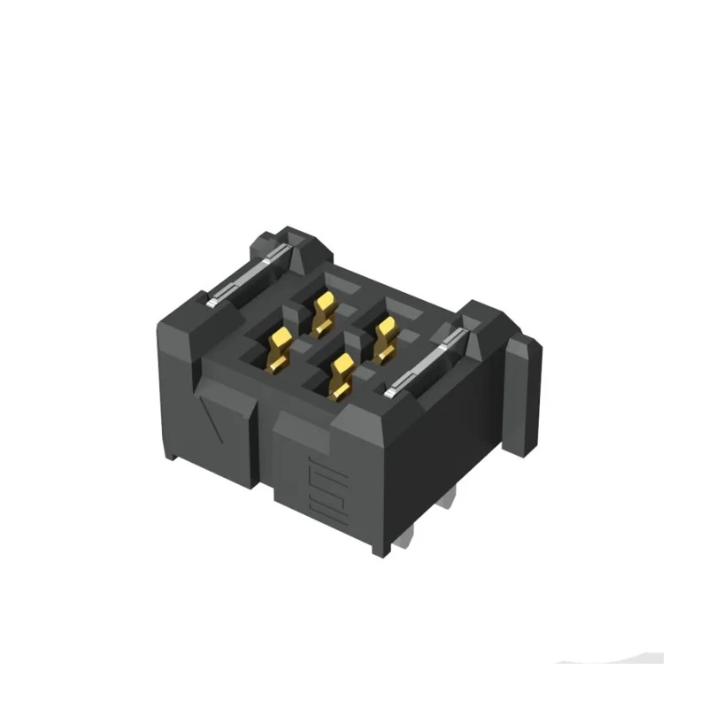Samtec UMPS Series Straight Through Hole PCB Header 2 Contacts 2 mm Pitch 1 Row Shrouded UMPS-02-03.5-G-VT-SM-WT-K