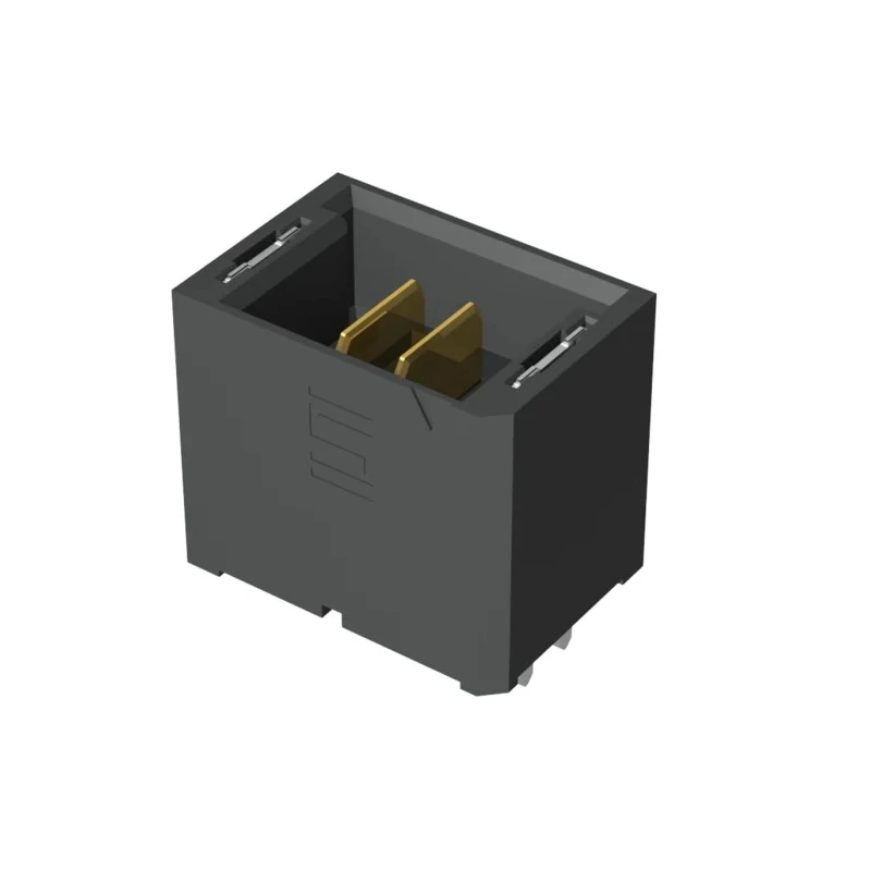 Samtec UMPT Series Straight Through Hole PCB Header 2 Contact 2 mm Pitch 1 Row Shrouded UMPT-02-06.5-G-VT-SM-WT-K