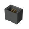 Samtec UMPT Series Straight Through Hole PCB Header 2 Contact 2 mm Pitch 1 Row Shrouded UMPT-02-06.5-G-VT-SM-WT-K