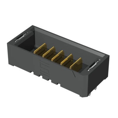 Samtec PCB Header UMPT Series Straight Through Hole, 5 Contacts, 2 mm Pitch, 1 Row, Shrouded UMPT-05-01.5-G-VT-SM-WT-K