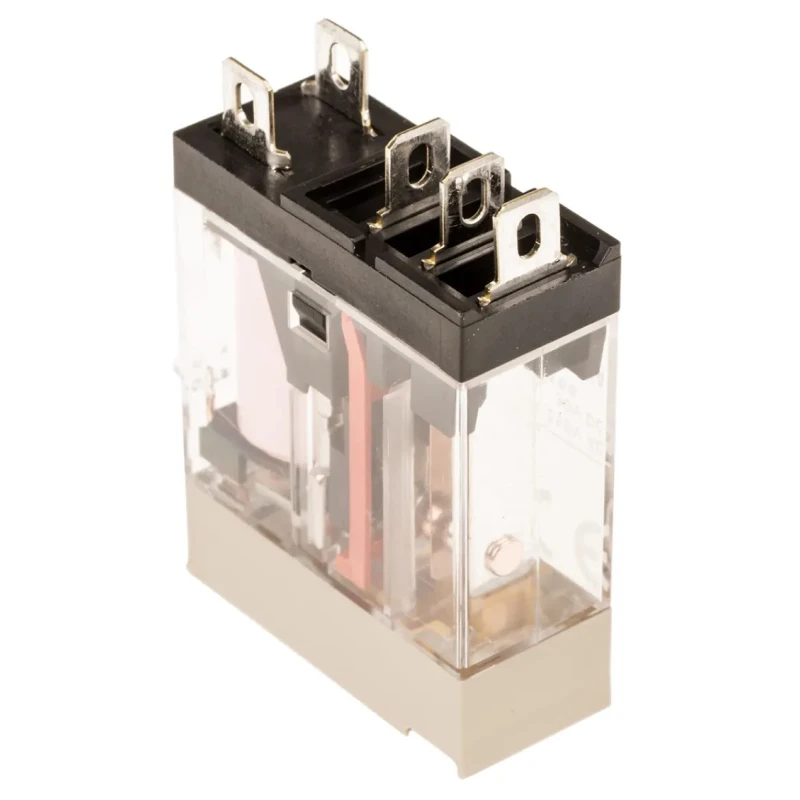 Omron Power Relay, 24V ac Coil, 10A Switching Current, Silver Alloy Contacts, SPDT, Quick Connect G2R-1-SN 24VAC (S)