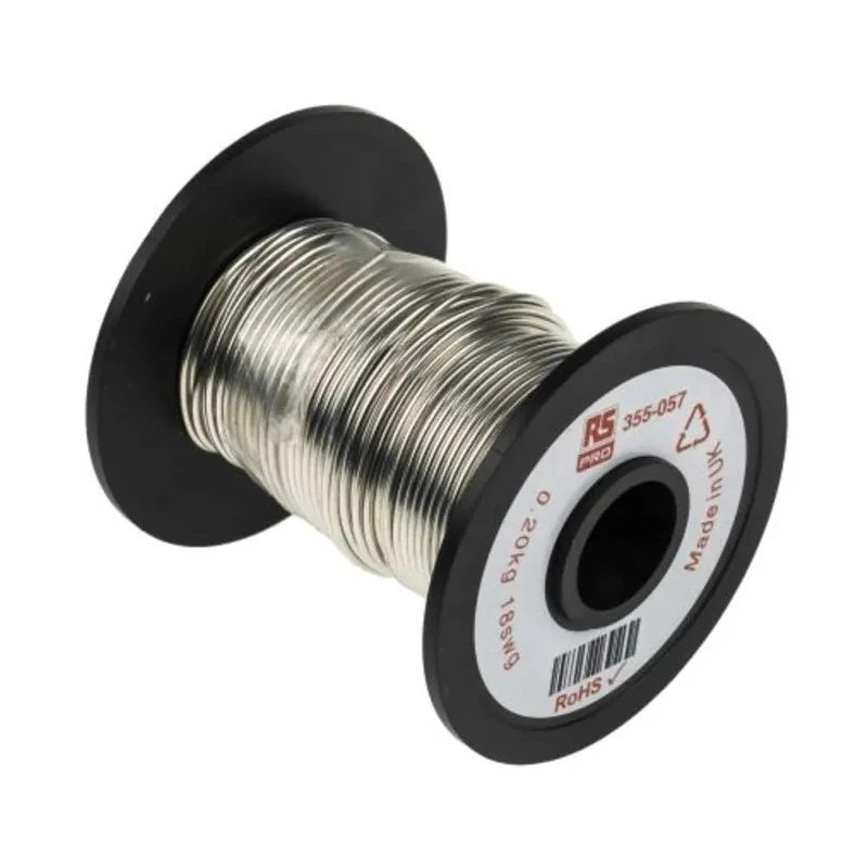 RS PRO 1.22 mm OD Tinned Copper Wire 20.2 m Reel 355-057
