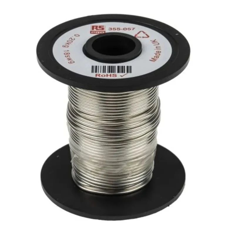 RS PRO 1.22 mm OD Tinned Copper Wire 20.2 m Reel 355-057