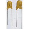 TANCAP TECHNOLOGY MnO2 Tantalum Capacitor 100 nF 35V dc Through Hole TBM Series