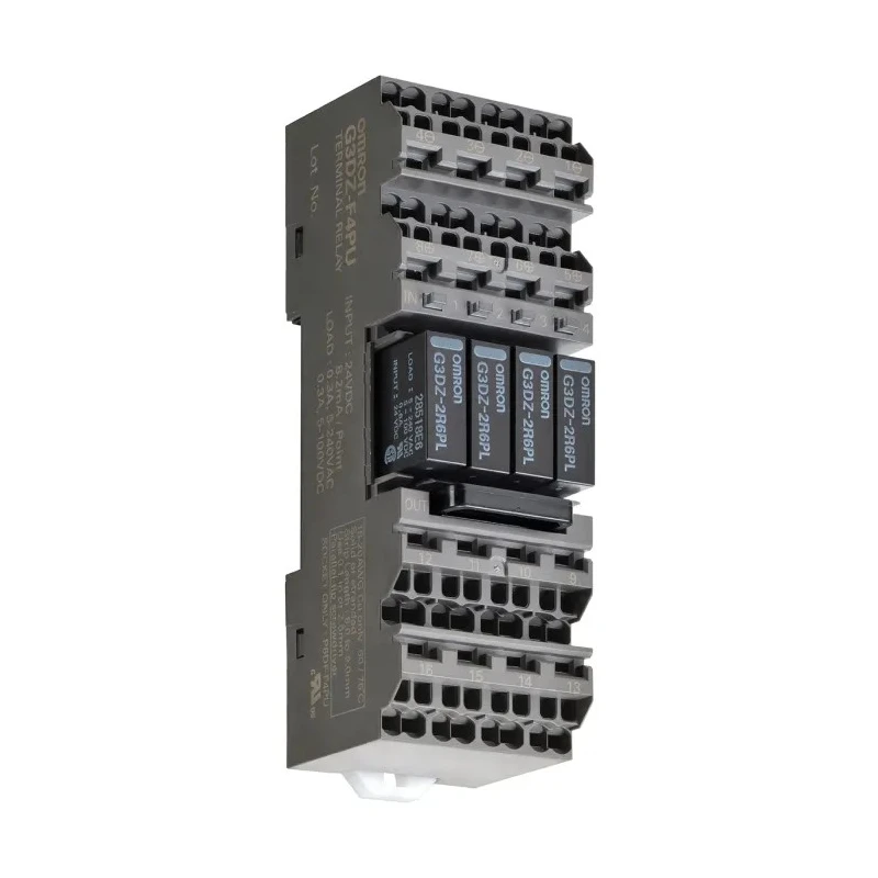 Omron Solid State Relay, DIN Rail Mount, 24V DC Coil, SPST Contact, 5A Switching Current G3DZ-F4PU