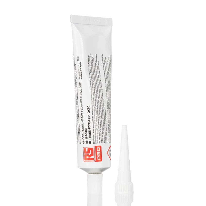 RS PRO Liquid Compound Thermal Grease Silicone Sealant 90 ml Tube 187-3460