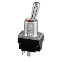 Honeywell Technologies Toggle Switch Panel Mount On-Off DPST Solder Terminal 28 V dc 28 V ac 2MT1-6