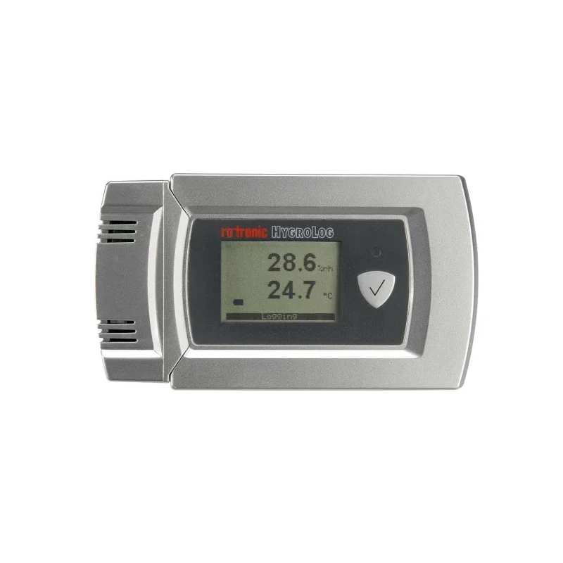 Rotronic Instruments Digital Hygrometer HL-20D 0-50°C, ±0.3°C, ±1.3 %RH Accuracy, 60°C Max Temperature HL-20D