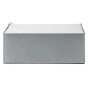 Hammond 500 Series Grey Aluminium Steel Desktop Enclosure Sloped Front 180 mm x 196 mm x 100 mm 500-0940