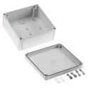 Rittal Polycarbonate Wall Box IP66, 180 mm x 180 mm x 90 mm PK Series 