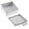 Rittal Polycarbonate Wall Box IP66, 180 mm x 180 mm x 90 mm PK Series