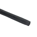HellermannTyton Expandable Braided Polyethylene Terephthalate Black Cable Sleeve 5m Length 7 mm 170-10400 HEGP04-PET-BK